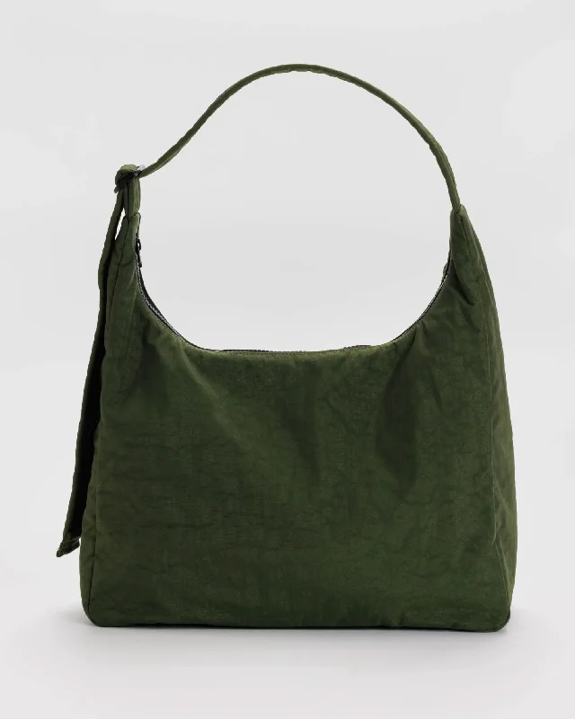 Women's Blouse with Three-Quarter SleevesBAGGU Nylon Shoulder Bag in Bay Laurel