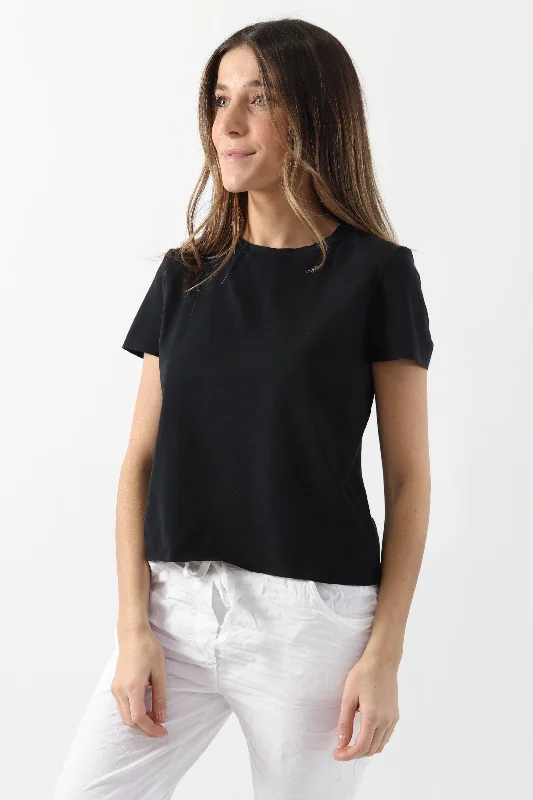 Women's Blouse with V-Shaped CollarBoxy Tee