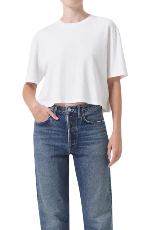 Women's Blouse with Notched CollarAnya Tee