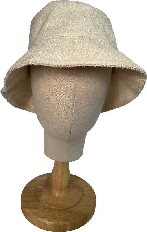 Women's Lapel Collar SweatersHelen Kaminski Cream Mavie Bucket Hat One Size