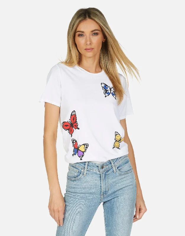 Women's Blouse with Peter Pan CollarCroft Butterfly