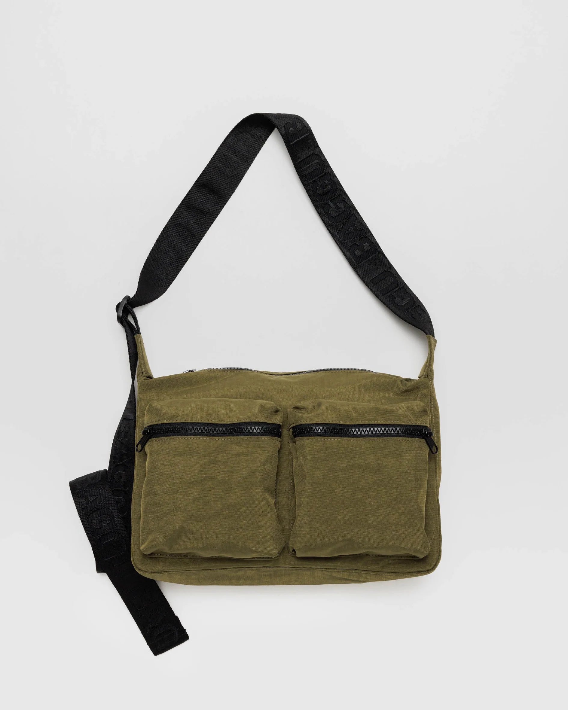 Women's Blouse for EveningBAGGU Medium Cargo Crossbody in Seaweed