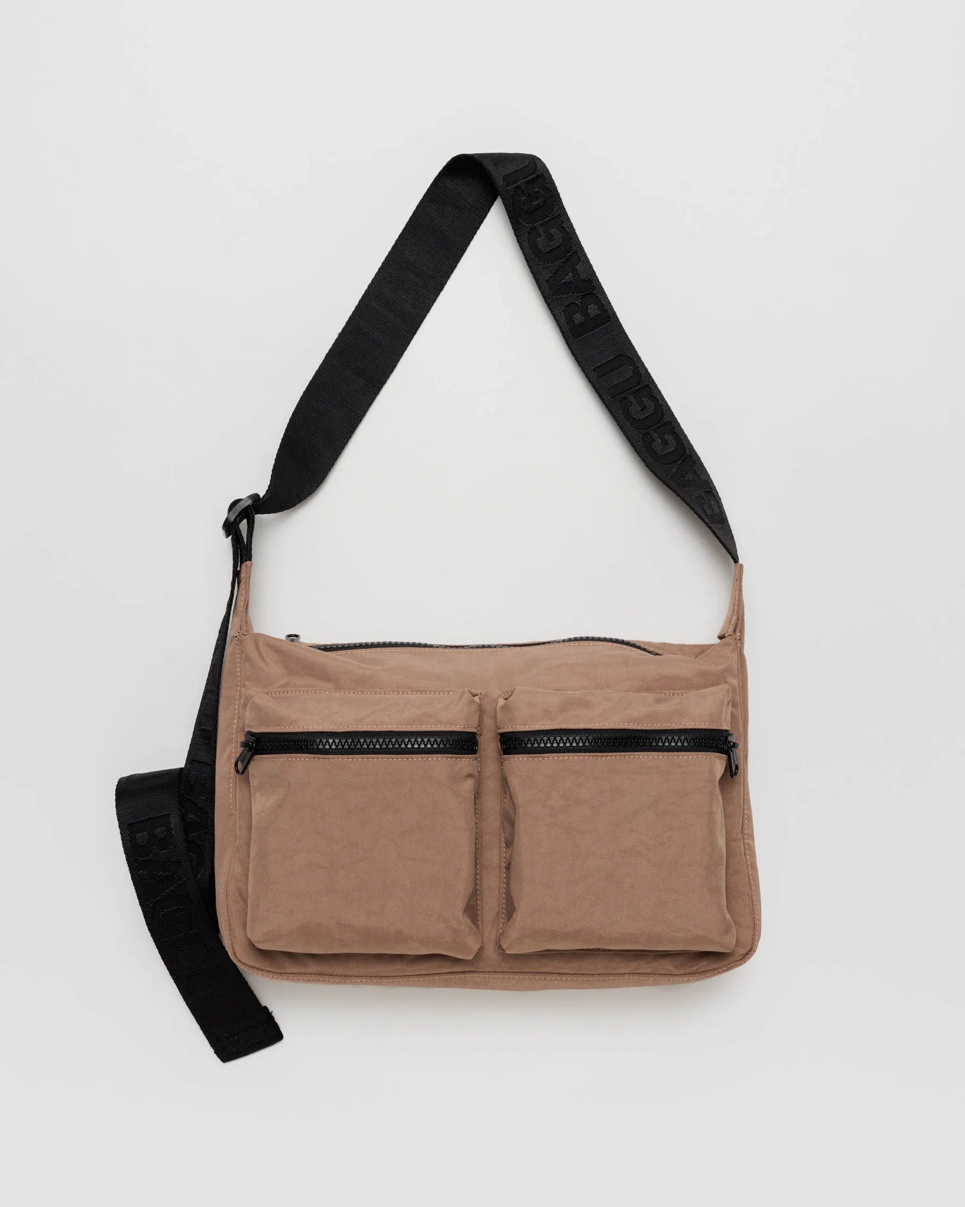 Women's Blouse for WeddingBAGGU Medium Cargo Crossbody in Cocoa