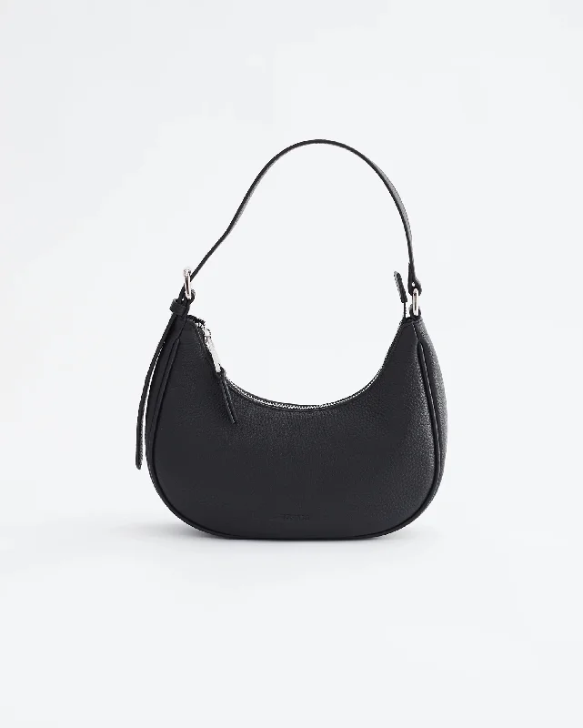 Women's Blouse with Narrow CollarThe Horse The Friday Bag in Black