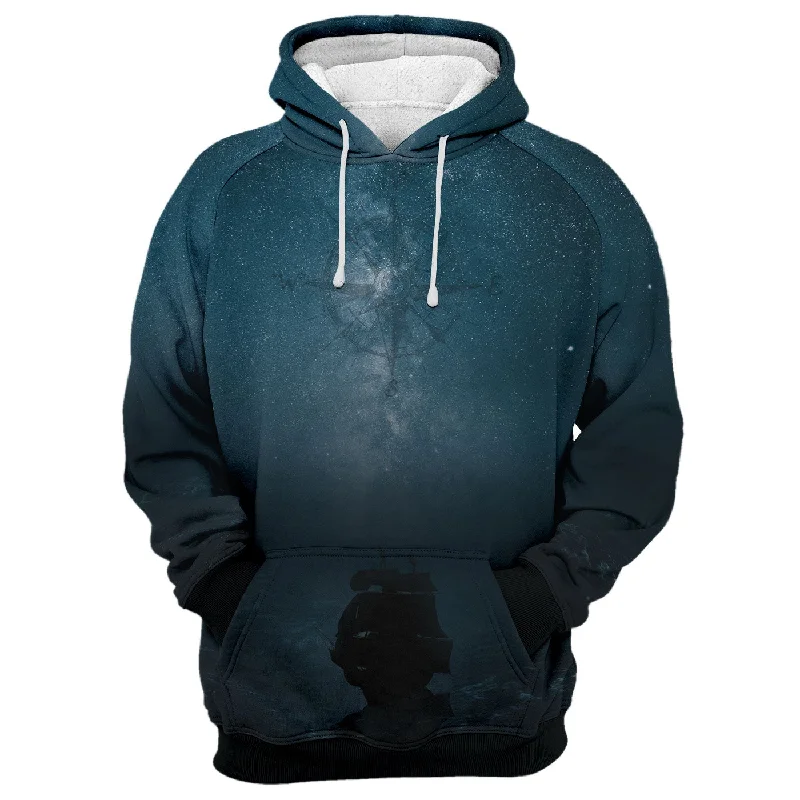 Women's Hooded Sweatshirts with Denim LiningInto The Unknown Hoodie