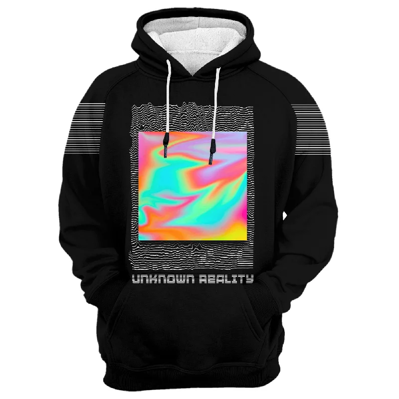 Women's Hooded Sweatshirts with Velvet LiningUnkwn Reality Hoodie