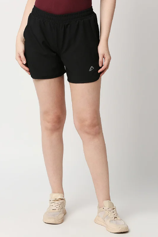 Women's Pajama ShortsMesh-Panelled Performance Shorts