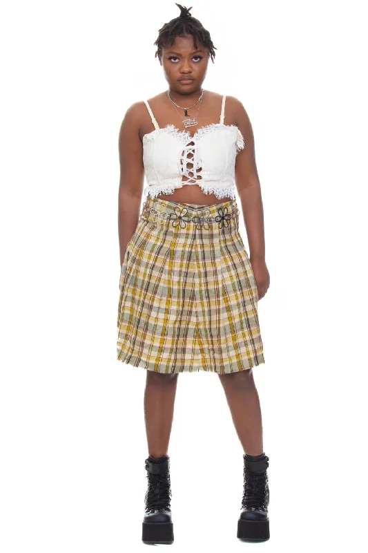 Women's Checkered SkirtsSOLD!