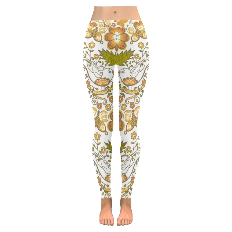 Zenzzle flowers and butterflies ladies Yoga Legging for women(XXS-5XL)