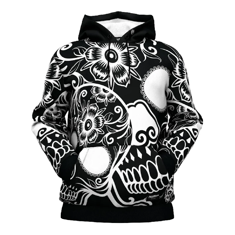 Women's Hooded Sweatshirts with Straight WaistCalavera Hoodie