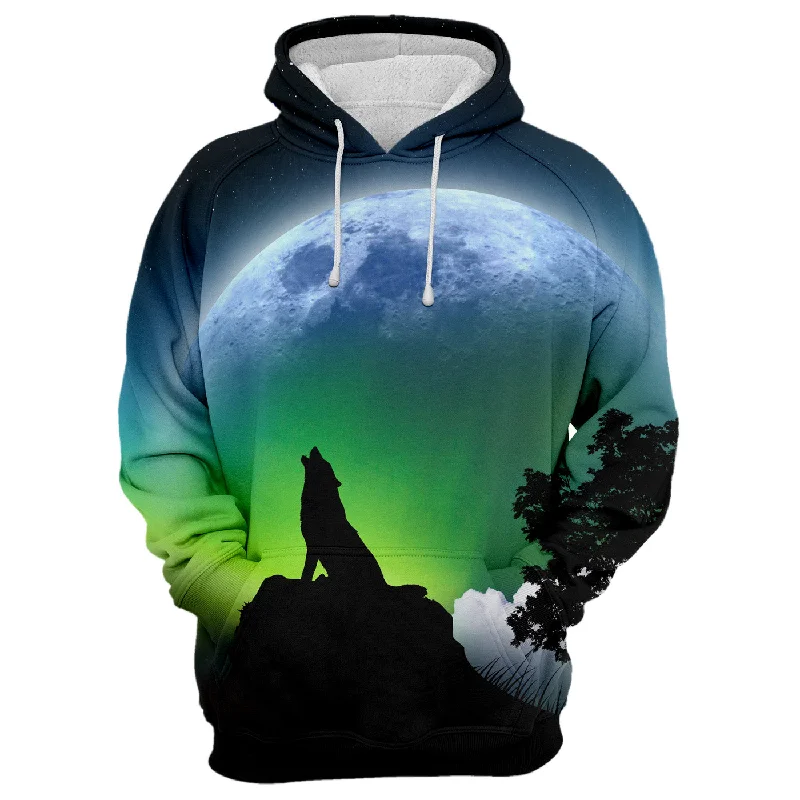 Women's Hooded Sweatshirts with Jacquard LiningBeautiful Night Hoodie