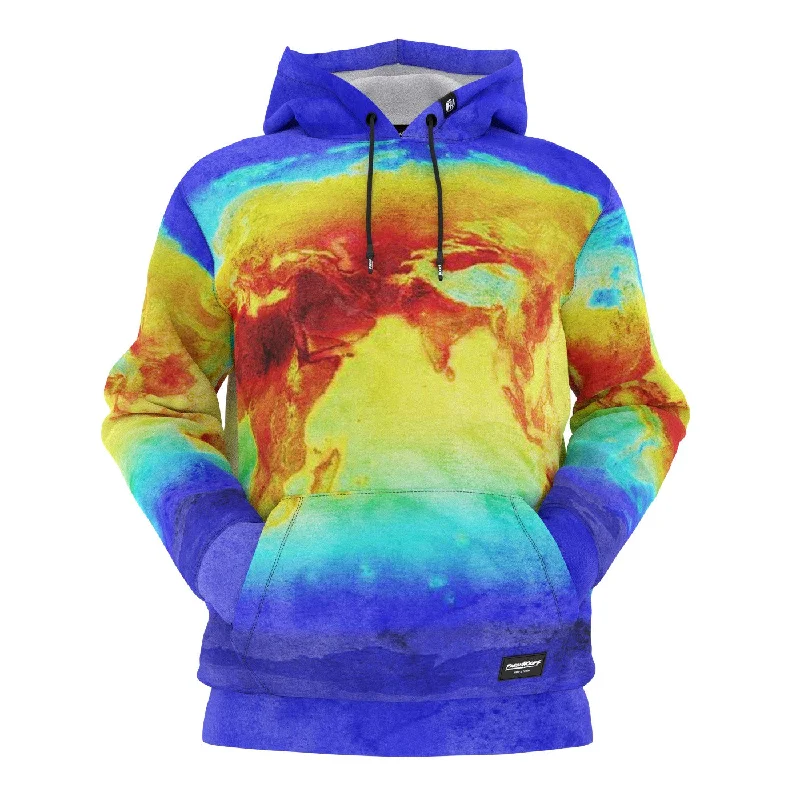 Women's Hooded Sweatshirts with Microfiber LiningGlobal Warming Hoodie