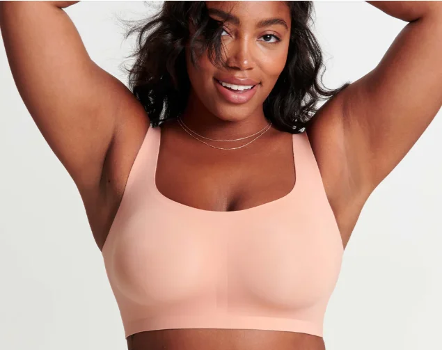 seamless bra with underwire supportEvelyn & Bobbie - The Bobbie Scoop Bra