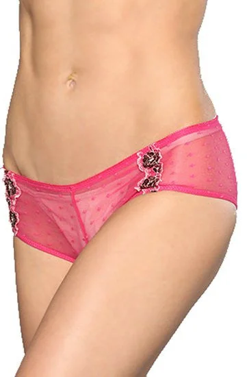 high-compression shapewear panties for a smooth silhouetteBiatta Juniors Point D' Esprit Boy Short Panty RB010303