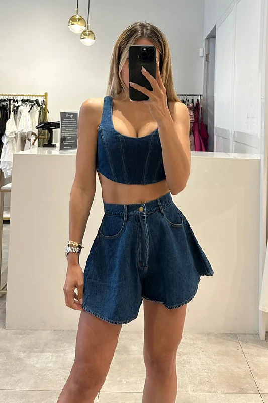 Women's Paperbag Waist ShortsLISETTE SHORTS