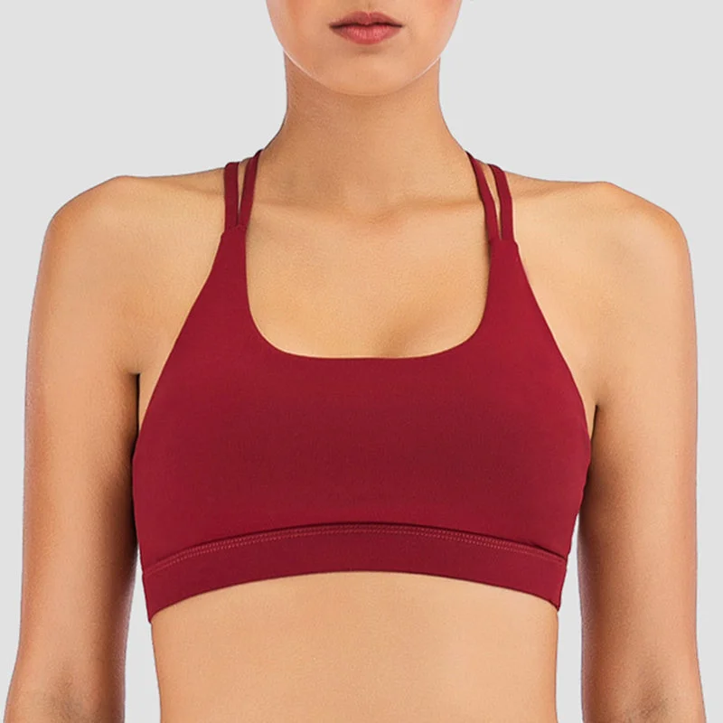 racerback sports braFilhot™ X-Back Design Sports Bra Up To 2XL