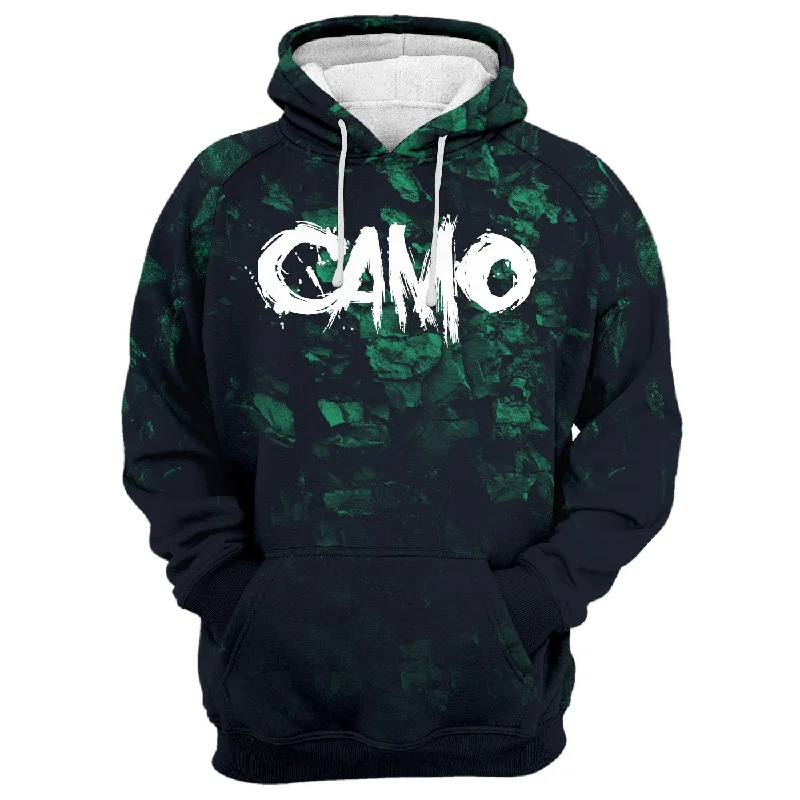 Women's Hooded Sweatshirts with Mid WaistCamo Hoodie