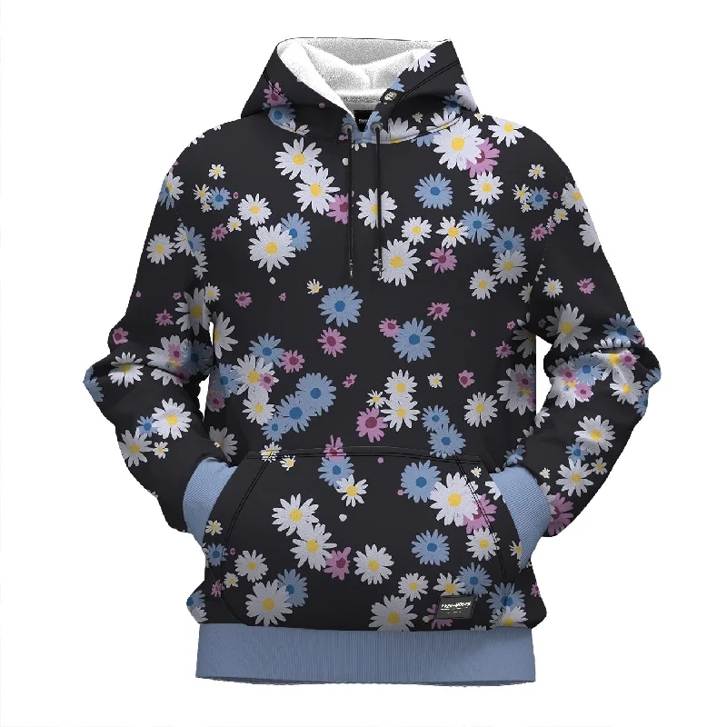 Women's Hooded Sweatshirts with Thermal FabricDaisy Heap Hoodie