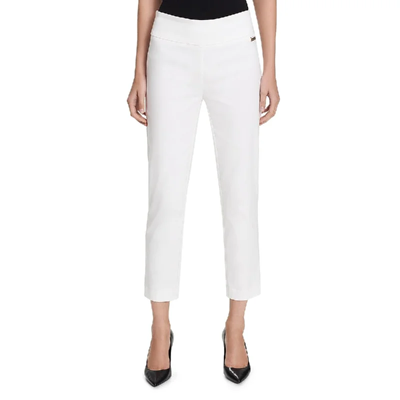 Women's Jodhpurs with Narrow CollarWomens Skinny Mid-Rise Dress Pants