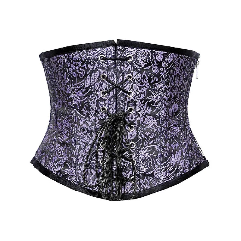 seamless body brief with lace edges for a lingerie lookCaroline Straight Cut Underbust Corset