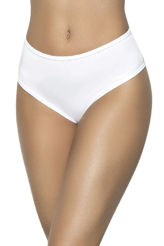 wireless nursing braMapale 3037 High Waist Ruched Back Panty Color White