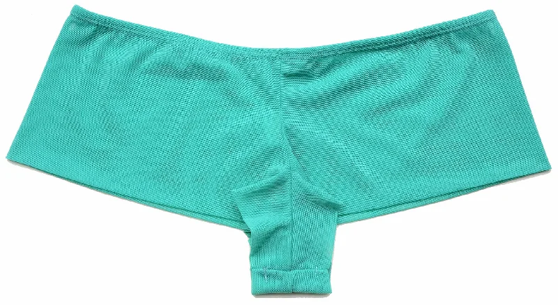 plus-size lace thong panties in a variety of sizesBiatta Juniors Seamless Hot Short Panty BF035406, Teal, M