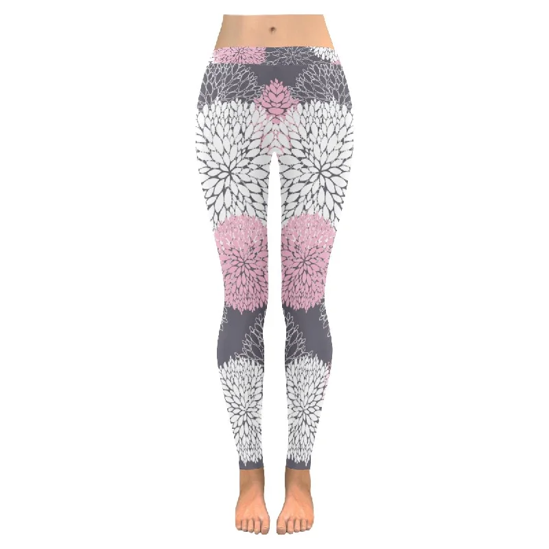 Zenzzle cute spring floral print graphic low rise womens leggings