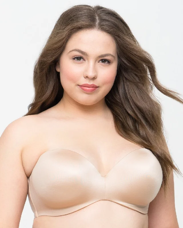 padded push-up bra for petitesCurvy Couture Strapless Bra