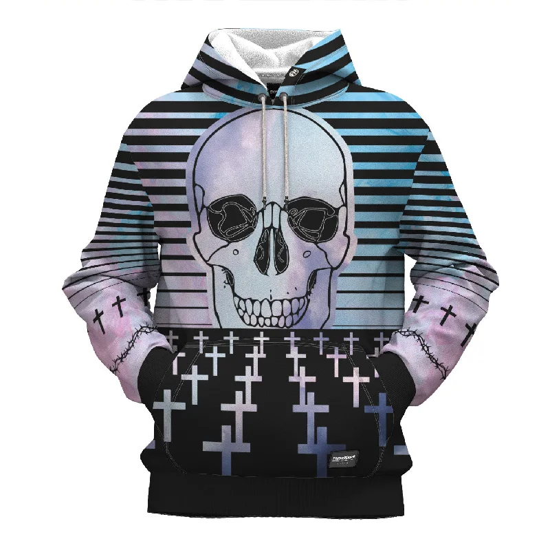 Women's Hooded Sweatshirts with Mediumweight FabricCrosses Hoodie