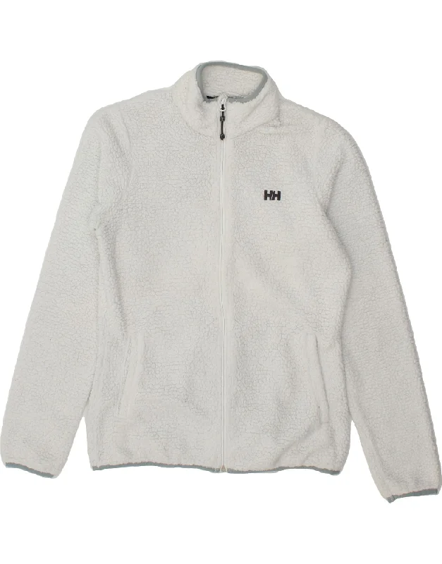 Women's Down CoatsHELLY HANSEN Womens Fleece Jacket UK 12 Medium White