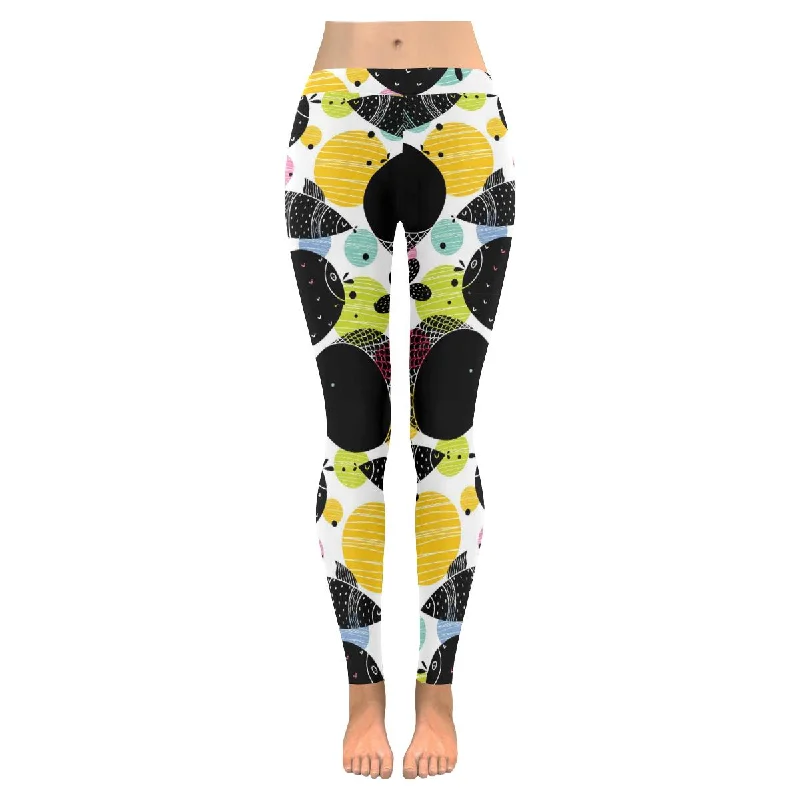 Zenzzle Decorative fish pattern print Womens yoga running Leggings