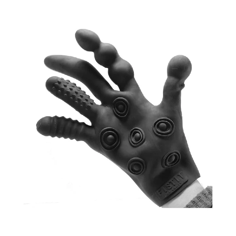 seamless bra for sensitive skinFist It Silicone Stimulation Glove - Black