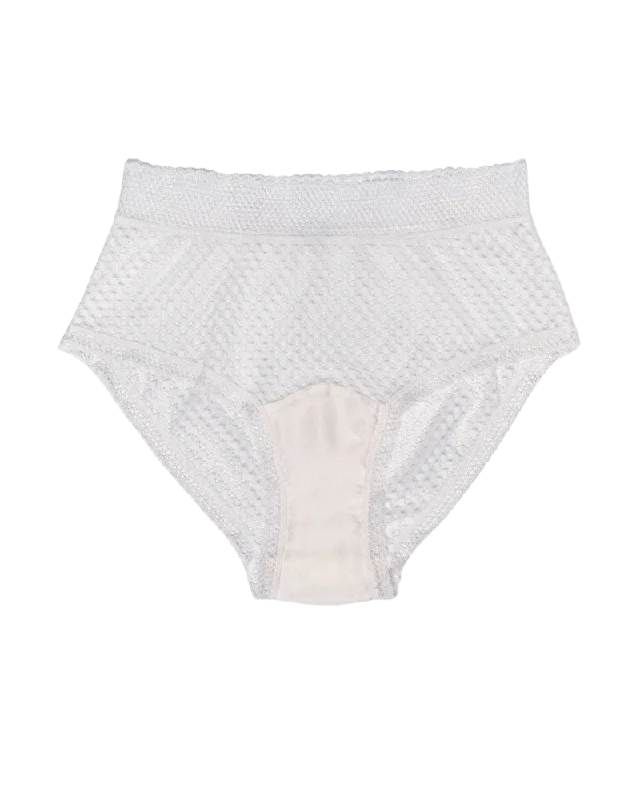 lightweight cotton briefs with a breathable modal fabricBella High Waisted Brief, Ivory