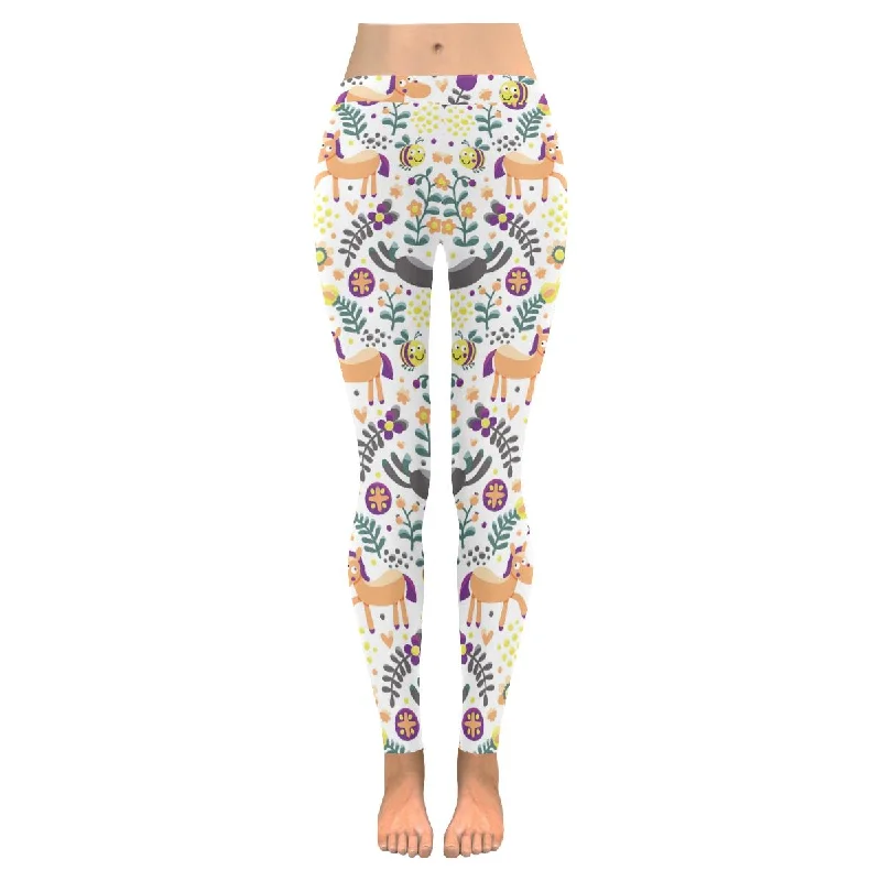 Zenzzle cute horses graphic ladies Yoga running Legging for women