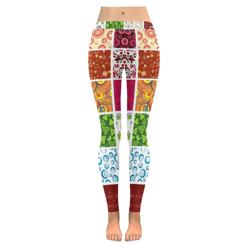 Zenzzle nice set pattern print ladies low rise yoga Leggings for women