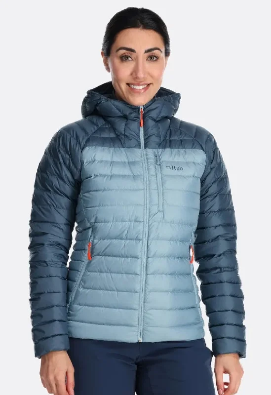 Stylish Women's CoatsRab Womens Microlight Alpine Jacket Hooded