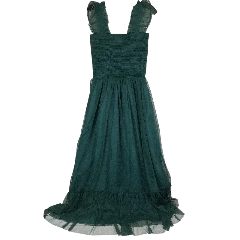 Women's Sweetheart-Neck DressesDress Party Long By Melloday In Green, Size: Xs