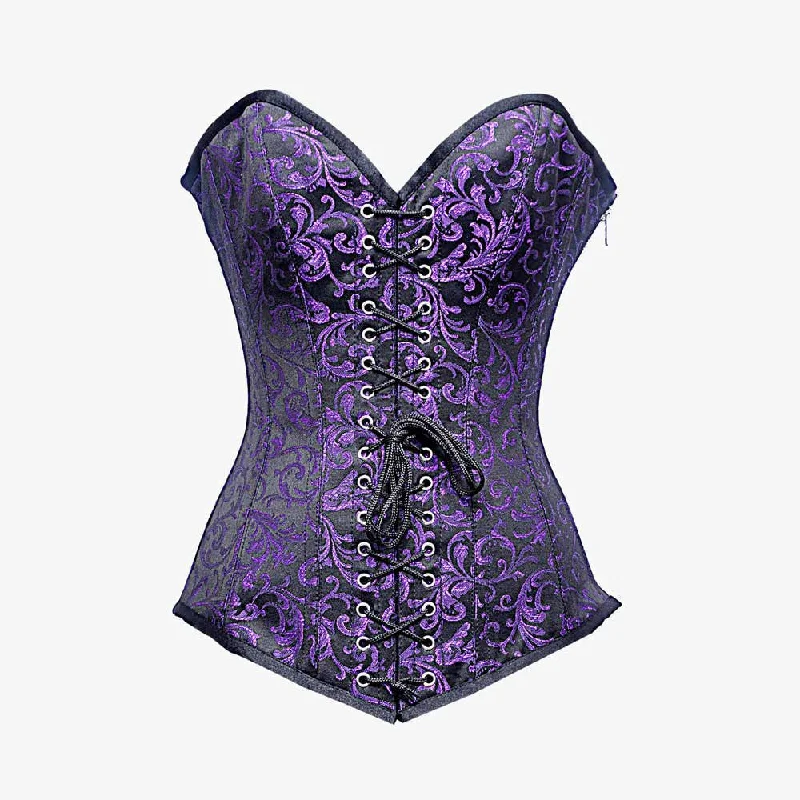 full-body suit with mesh panels for comfortCarlee Longline Overbust Corset