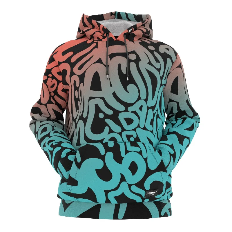 Women's Hooded Sweatshirts with Breathable FabricAcidic Hoodie