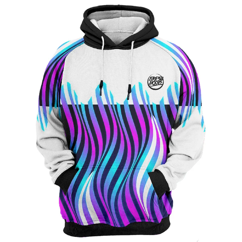 Women's Hooded Sweatshirts with Spandex LiningFresh Wave Hoodie