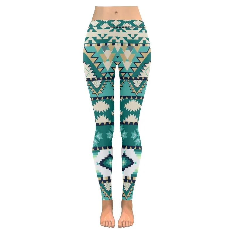 Zenzzle Aztecs on cold color print Low Rise yoga Leggings for women