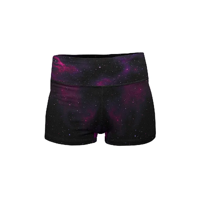 Women's Silk ShortsDream Space Yoga Shorts