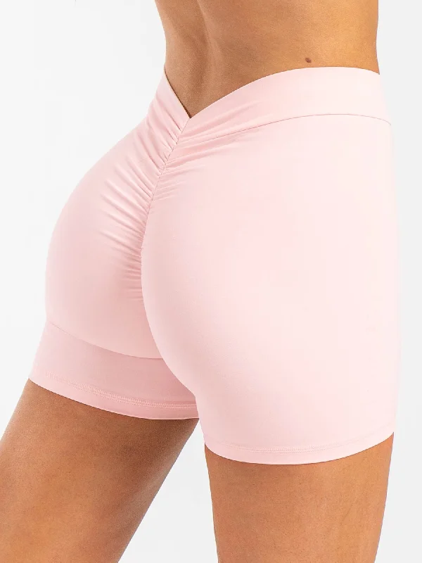 Women's Classic ShortsNKD V Scrunch Shorts - Pink Musk