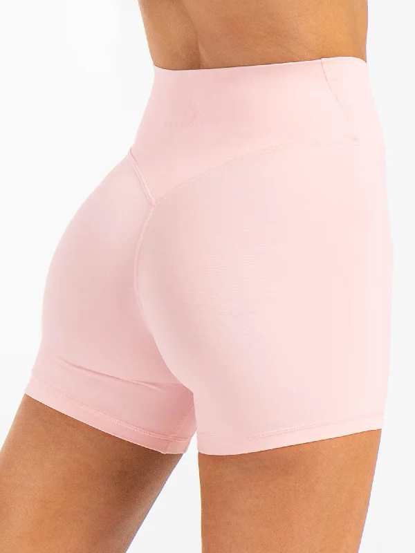 Women's Chic ShortsNKD Cross Waist Band Shorts - Pink Musk