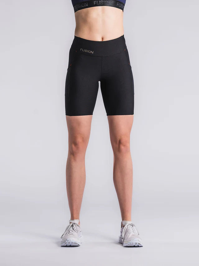 Women's Frayed Hem ShortsFUSION Womens C3 Short Training Tights