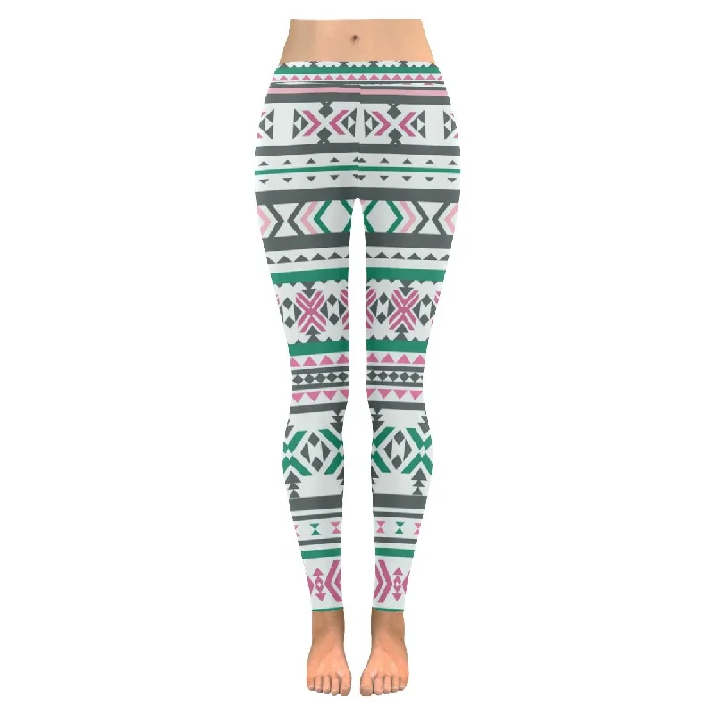 InterestPrint ethnic motifs ladies Low Rise Womens yoga running Leggings