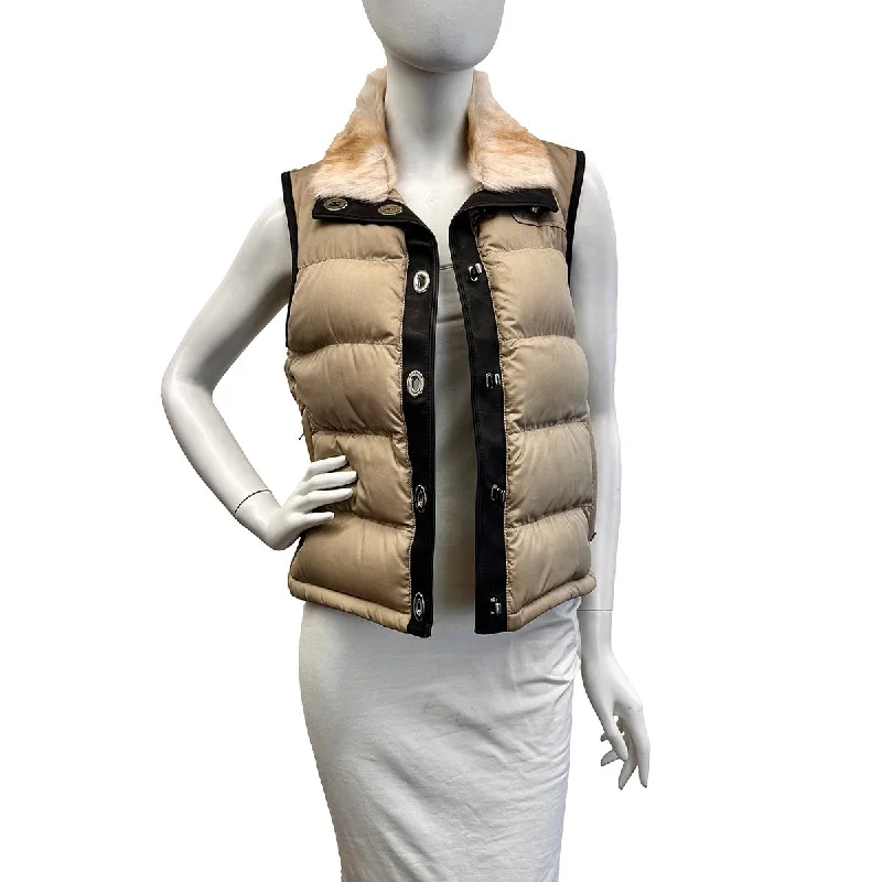 Women's Blouse with Collarless NeckPrada Sport Down Filled Vest