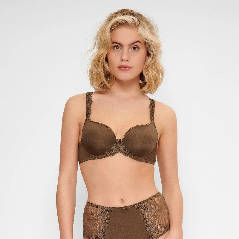 mastectomy bra with foam liningDAILY padded bh met beugel 1400-1 161 Olive