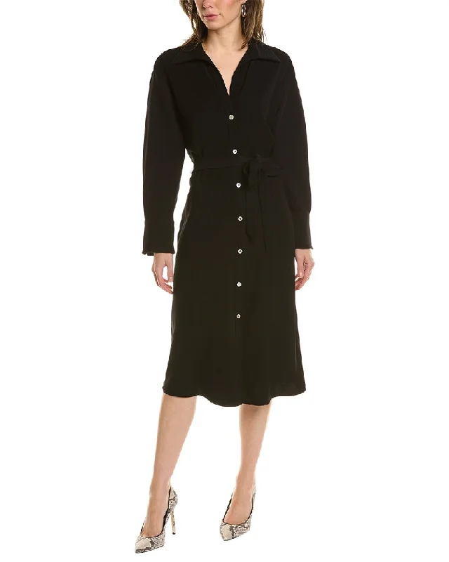 Women's Gathered DressesVince Belted Shirtdress