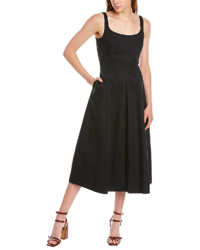 Women's V-Back DressesVince Paneled Slip Dress